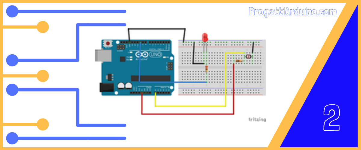2. Arduino Led e Fotoresistenza