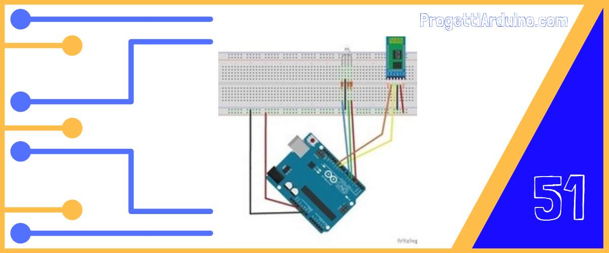 51. Arduino RGB control LED con smartphone