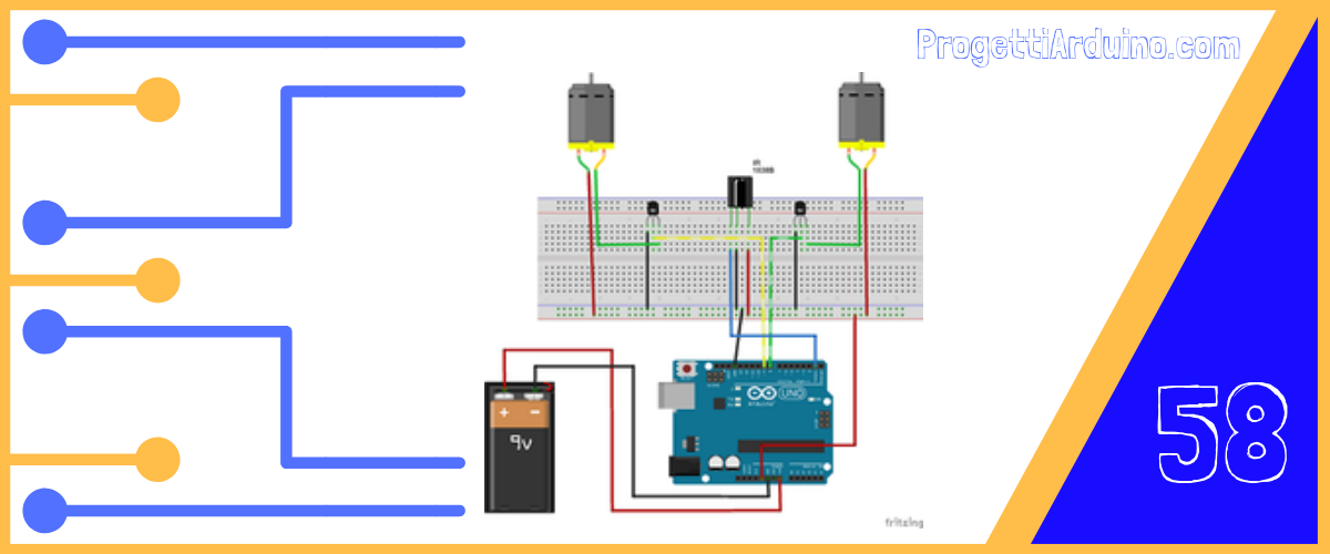 58. Arduino robot telecomandato ad infrarossi