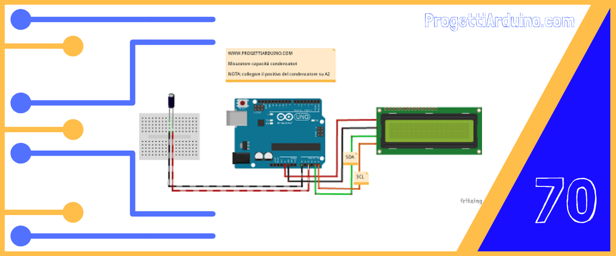70. Arduino tester condensatori
