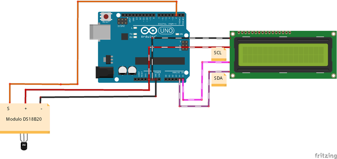 23. Arduino sensore Livello Acqua e Display I2C - PROGETTI ARDUINO