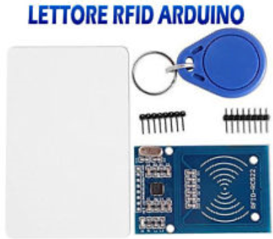Lettore RFID RC522 per Arduino
