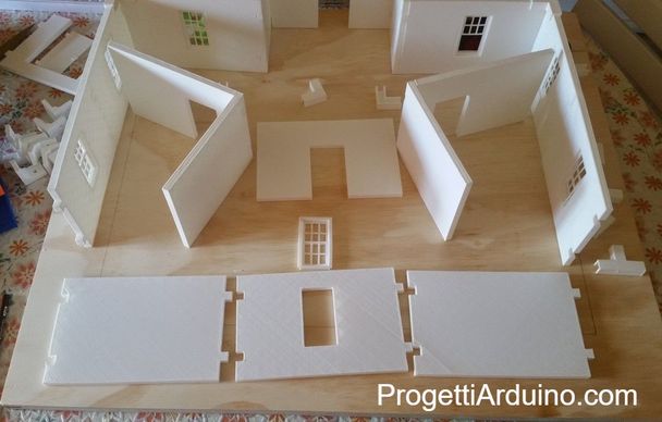 Casa Domotica Stampata In 3d Con Arduino Progetti Arduino
