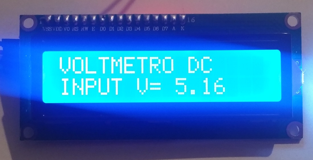 Voltmetro digitale Arduino