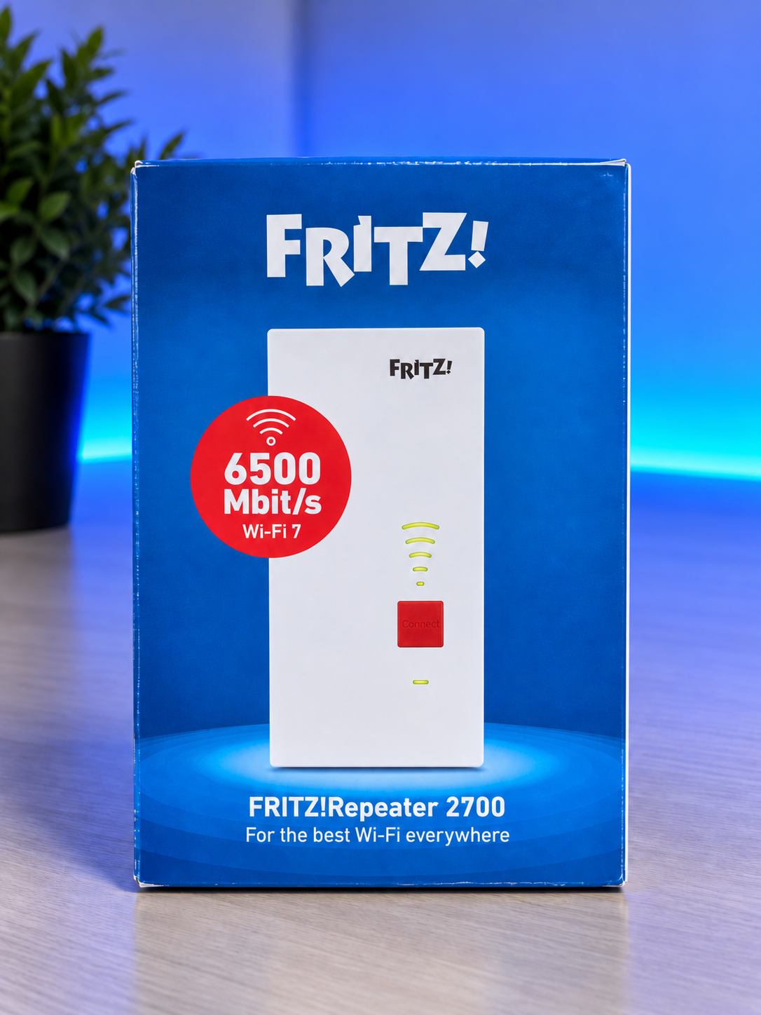 Confezione frontale FRITZ!Repeater 2700