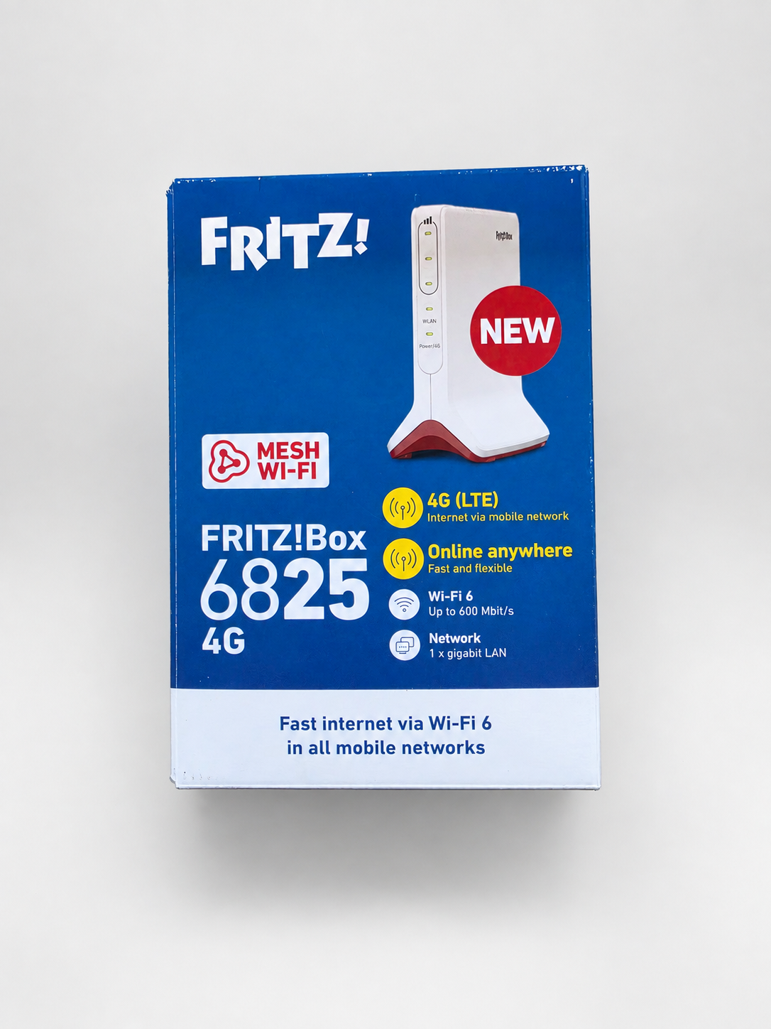 Confezione frontale FRITZ!Box 6825 4G