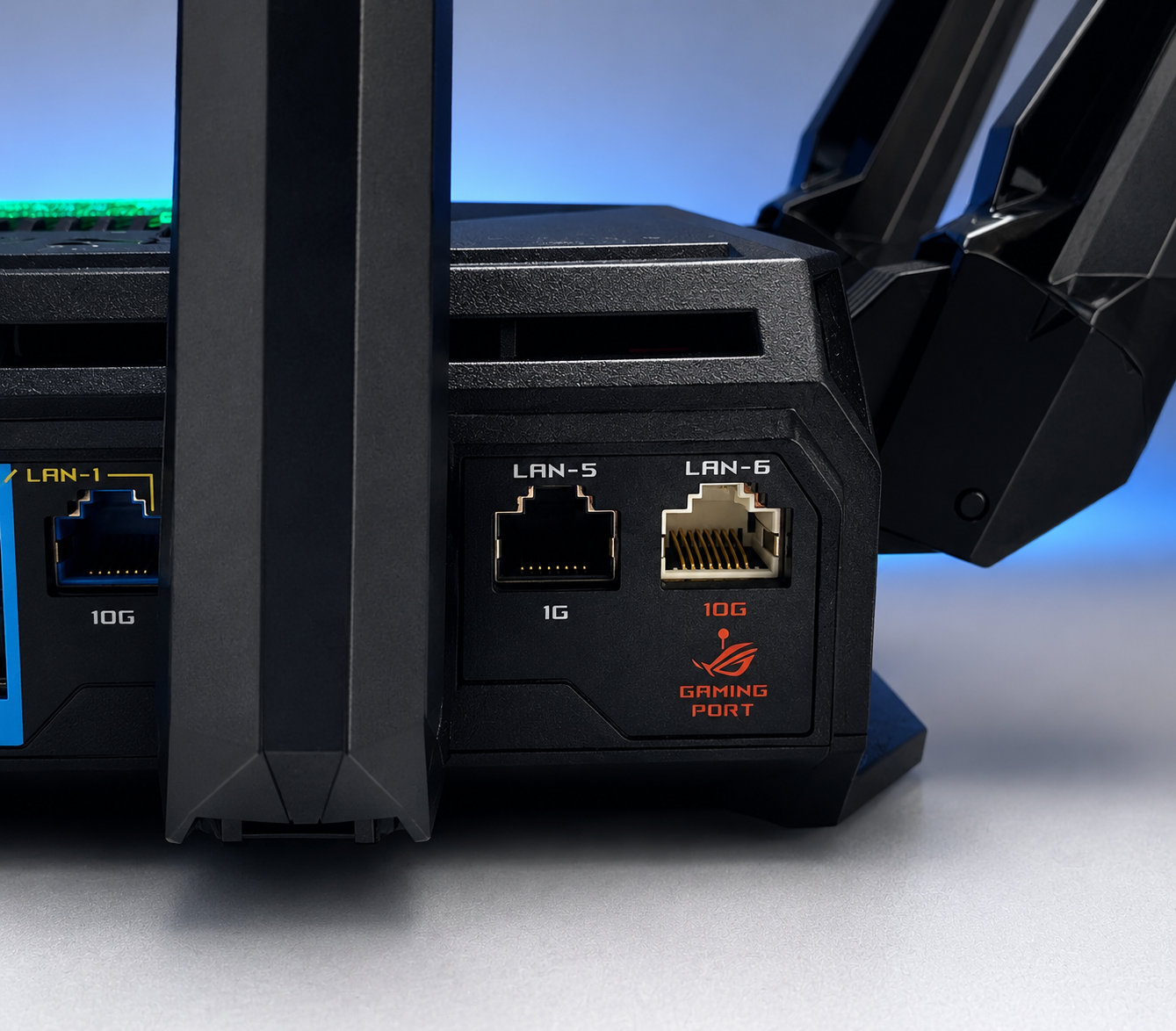 Porta 10G Gaming Port ASUS ROG Rapture GT-BE19000