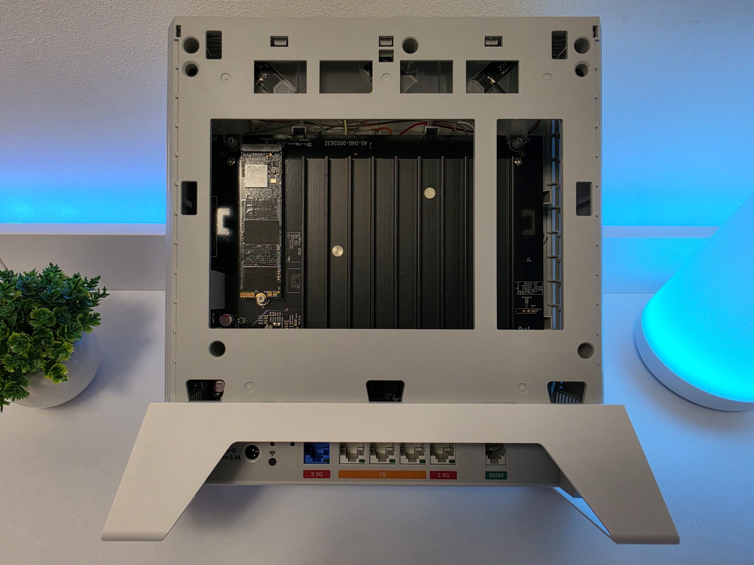 SSD Netac NVMe installato nello slot M.2 interno del Keenetic Titan SE