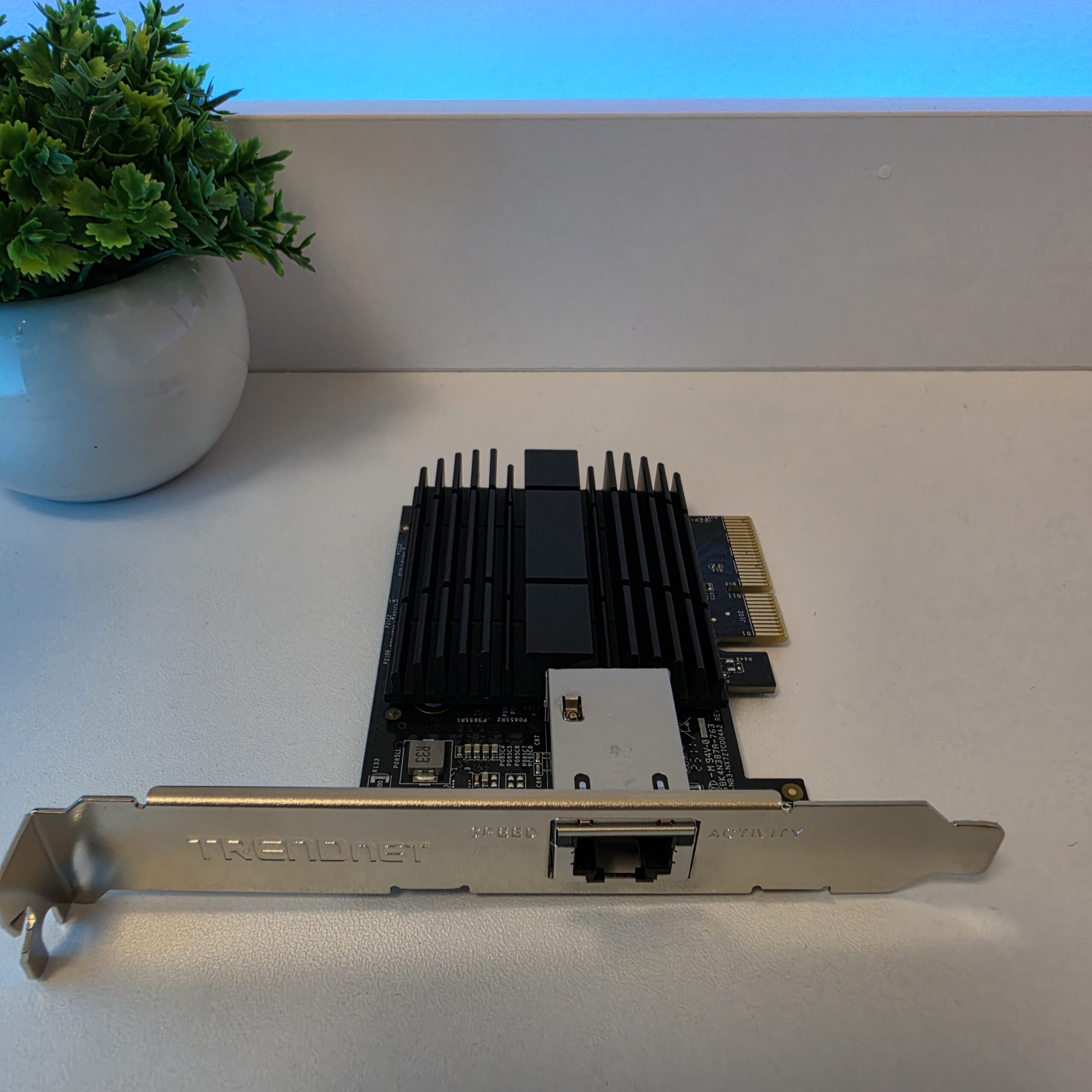 Porta RJ45 10 Gigabit della TRENDnet TEG-10GECTX
